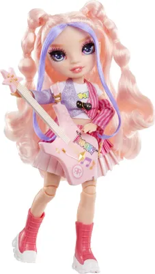 Produktbild von Rainbow High Jr High Rockband Fashion Dolls - Bella, Modepuppe, Weiblich, 4 Jahr(e), Junge/Mädchen, Mehrfarbig