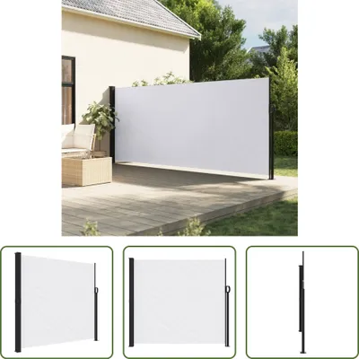 Image de The Living Store Store latéral extensible blanc 180x500 cm