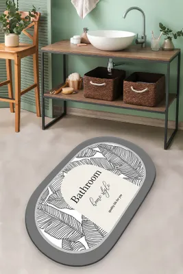 Obrázok produktu pre Mijolnir, Earth Surface, Badematte, Mehrfarbig, 100% POLYESTER, 70 x 120 cm
