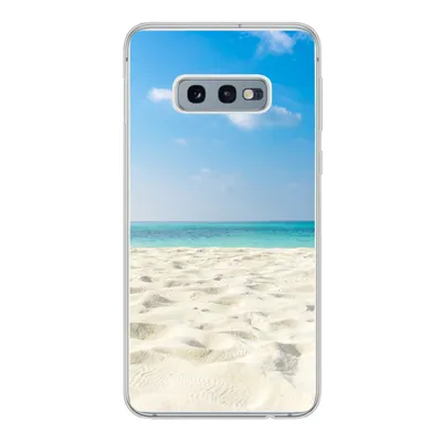 Produktbild von MuchoWow® Handyhülle Schutzhülle Hülle für Samsung Galaxy S10e Tropisch - Strand - Meer Silikon Softcase Handy Hülle - Handy