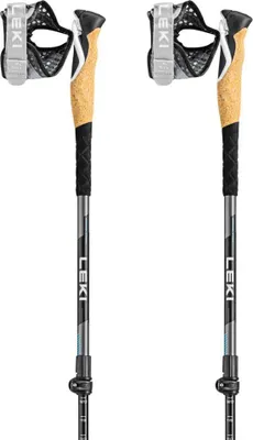 Zdjęcie produktu dla Leki Cross Trail Lite TA czarno-biało-jasnoniebieskie 100–135 cm