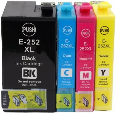 Produktbild von 27XL Schwarz, Blau, Rot, Gelb Tintenpatronen