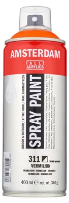 Produktbild von Amsterdam Sprühfarbe Spraydose hochpigmentiert 400 ml Zinnober 311