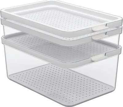 Produktbild von rotho Kühlschrank Organizer 3-tlg. CAUMA