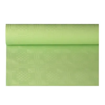 Produktbild von PAPSTAR Damast-Tischtuch (B)1,2 x (L)8 m pastellgrün