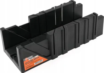Produktbild von Mehrkantige Kunststoff-Gehrungslade zum Schneiden 295 x 80 x 70 mm Polax