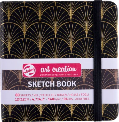 Immagine prodotto di Royal Talens 9314154M ROYAL TALENS Quaderno di schizzi Creazione artistica Art Deco, 120 x 120 mm