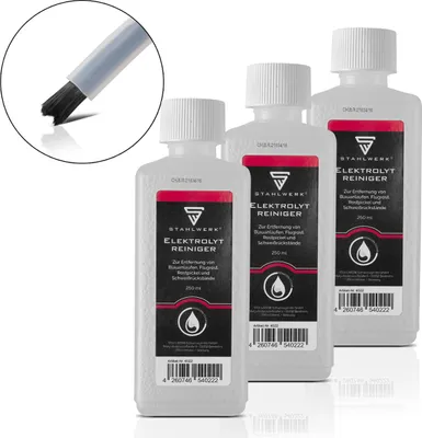Obrázek produktu pro STAHLWERK 3 x cistic elektrolytu pro zarízení na cištení svarových švu 250 ml