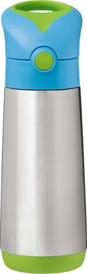 Zdjęcie produktu dla B.Box termos ze słomką 500 ml niebieski zielony