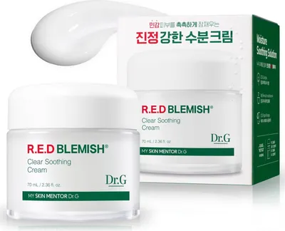 Produktbild von Doctor.G Red Blemish Clear Soothing Cream, 70 ml - beruhigende Gesichtscreme
