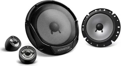 Produktbild von KENWOOD KFC-E170P - 16,5cm 2-Wege Lautsprecher Einbauset passend für VW Polo 9N & 9N3 - justSOUND