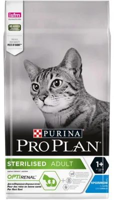 Produktbild von Sterilisiertes Futter für ausgewachsene Katzen mit Optirenal Rabbit - Purina Proplan
