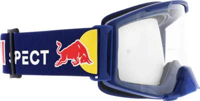 Produktbild von Red Bull Spect Motocrossbrille STRIVE dunkelblau mit klaren Gläsern