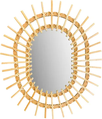 Produktbild von Tutumi Boho-Wandspiegel 57CM QDJ5749
