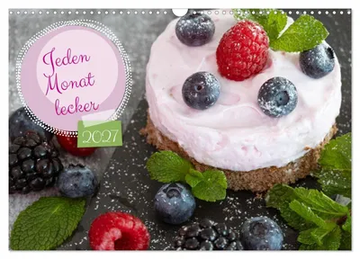 Produktbild von Jeden Monat lecker (Wandkalender 2027 DIN A3 quer), CALVENDO Monatskalender