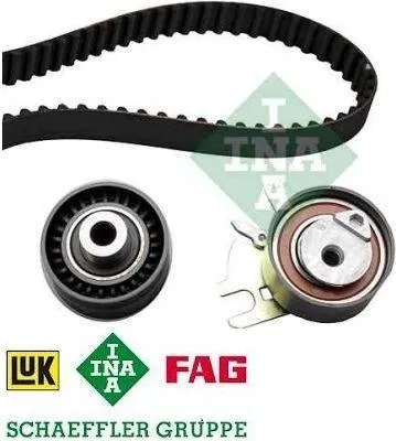 Produktbild von INA Zahnriemensatz für Citroen Fiat Ford Peugeot 2,0 D