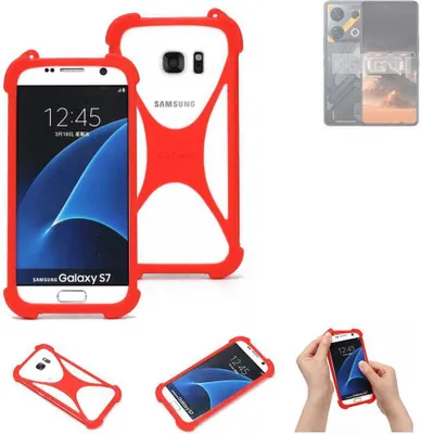 Produktbild von K-S-Trade Handy-Hülle kompatibel mit Infinix GT 10 Pro Schutz-Hülle Bumper Silikon Schutz Hülle Cover Case Silikoncase Silikonbumper TPU Softcase