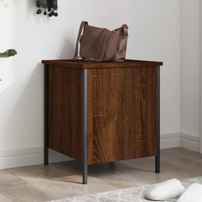 Obrázek produktu pro Lavice s úložným prostorem hnědý dub 40x42,5x50 cm materiál na bázi dřeva