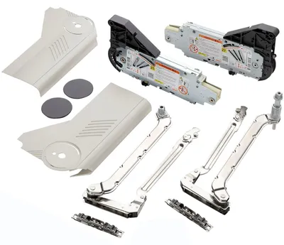 Produktbild von Blum Aventos HL Kraftspeicher SET 20L2500 – seidenweiß