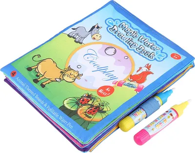 Zdjęcie produktu dla Magiczna kolorowanka dla dzieci z piórem do rysowania na wodzie Zabawka do wczesnej nauki dla dzieci