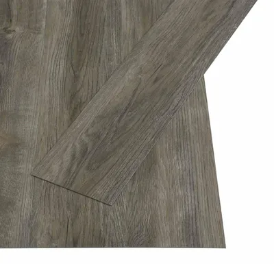 Obrázok produktu pre Samolepiaca podlahová doska 32 pcs Sivá a hnedá 4,46 m² PVC
