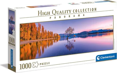Immagine prodotto di Clementoni 39608 Lago Wanaka Albero 1000 Pezzi Puzzle Panorama Collezione Alta Qualità