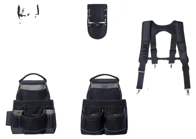 Image de Ceinture à outils, 19 poches, tour de taille réglable, 19 poches