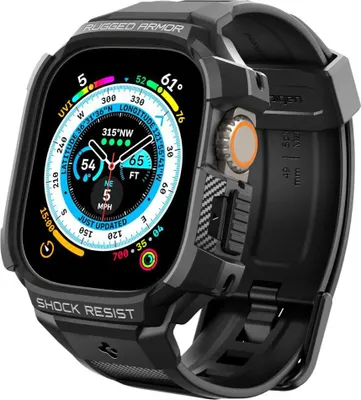 Immagine prodotto di Pasek Spigen Rugged Armor Pro Apple Watch Ultra 49mm Nero