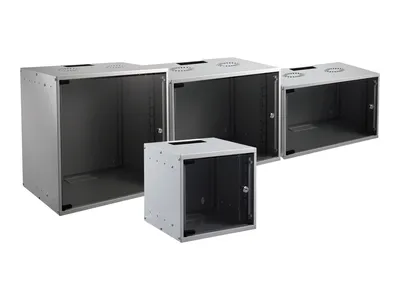 Produktbild von EFB ELEKTRONIK 19" 6HE Wandgeh. Basic, Tiefe 450mm, unmontiert, RAL 9010
