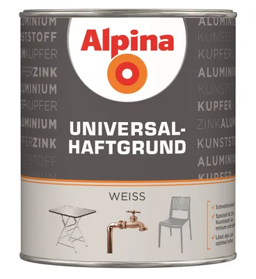 Produktbild von PROFI | 0,75 L | Universal Haftgrund Weiß 2,5 Liter, Haftvermittler für Innen und Außen, Tiefengrund für glatte und saugende Untergründe, wasserbasiert und geruchsarm