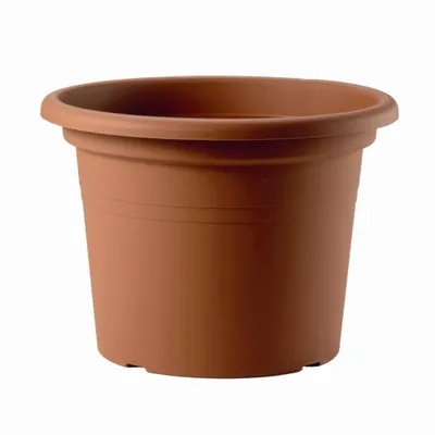 Produktbild von TeraPlast CILINDRO Ø35xH25 Linea Iniezione, terracotta (1 Stück)