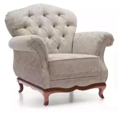Produktbild von Sessel Muschel Lehne Fernsehsessel Wohnzimmersessel Lounge Relaxsessel