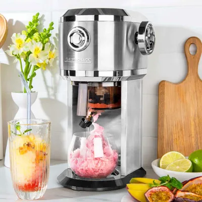 Immagine prodotto di Gastroback Design Slushy Ice Shaver   Macchina per ghiaccio tritato e granite