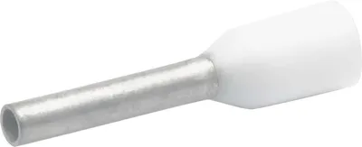 Immagine prodotto di 100 pezzi Terminale per cavo secondo DIN 0,75 qmm 8 mm bianco VZ isolato 170 W