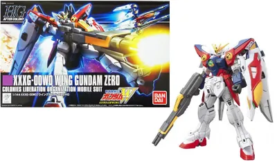 Imagen del producto de Gundam Gunpla: Wing Gundam Zero (versión HGAC, escala 1/144)