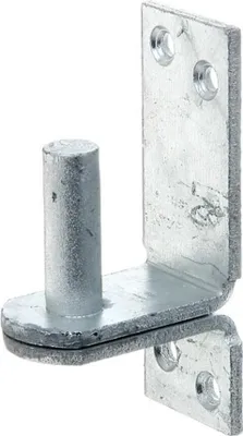 Produktbild von ALBERTS Kloben auf Platte, feuerverzinkt, Dorn Ø13 mm, Abstand 25 mm, Platte HxB100x35 mm