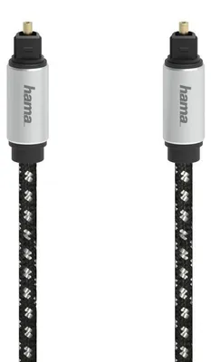 Produktbild von Hama 00205448 Audio-Kabel 3 m TOSLINK Schwarz
