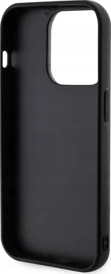 Obrázok produktu pre Karl Lagerfeld 3D Rubber Glitter Logo Karl Back Cover für iPhone 15 Pro Max Schwarz