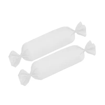 Produktbild von Traumschlaf Edel-Linon Kissenbezüge 2er Set 2x Nackenrollenbezug 26x79 cm weiss
