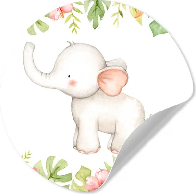 Produktbild von MuchoWow® - Wand Kreis - Wand Bild - Foto Tapete - Selbstklebende - Wohnzimmerdekoration - Wand Dekoration - Kinderzimmer