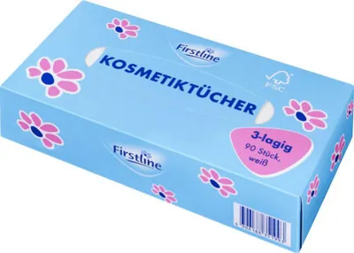 Produktbild von Firstline kosmetiktuch 90 Stück 3-Lagig