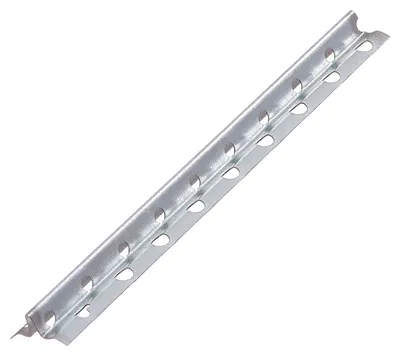 Produktbild von PROTEKTOR Schnellputzschiene, Putzschiene Innen, 6mm Putzstärke 250cm, 50 Stück Silber 1106 Schnellputzleisten, Schnellputzprofil 6mm, Wand verputzen