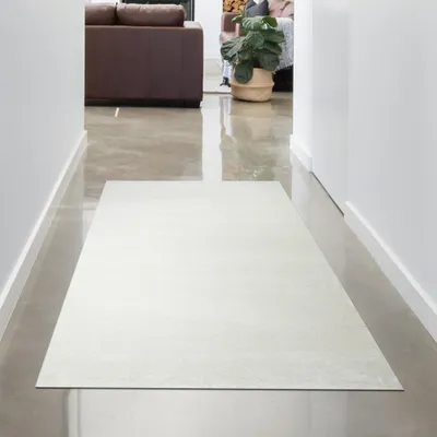 Immagine prodotto di Tappeto effetto chiaro e scuro per la camera degli ospiti | soffice | crema dimensioni - 80x150 cm