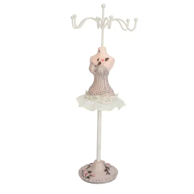 Zdjęcie produktu dla Stojak na biżuterię Mannequin Dress, stojak na biżuterię Model Dress, stojak na biżuterię Dress, organizer na biżuterię Model Dress, uchwyt na lalkę z biżuterią, stojak do przechowywania biżuterii, stojak na kolczyki z naszyjnikiem