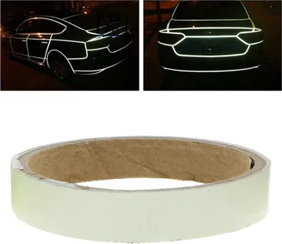 Produktbild von Luminöser Fluoreszenzklebeband Aufkleber Selbstklebend in der Dunklen Sicherheitswarnung Home Dekoration