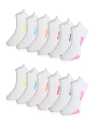 Produktbild von 12 Paar weiße Sportsocken (normale Größe)