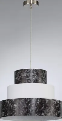 Produktbild von Pendelleuchte Schwarz Weiß E27 Ø 38 cm Wohnzimmer Esstisch