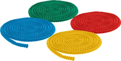 Produktbild von Gymnastik Springseil, 4er Set, Sprungseil, Hüpfseil, Springschnur, Rope Skipping