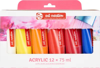 Obrázek produktu pro Sada akrylových barev Talens Art Creation 12 x 75 ml