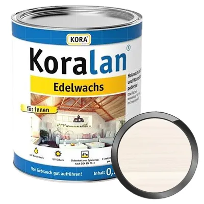 Produktbild von KORA Koralan Edelwachs 0.75 Liter Lichtweiss